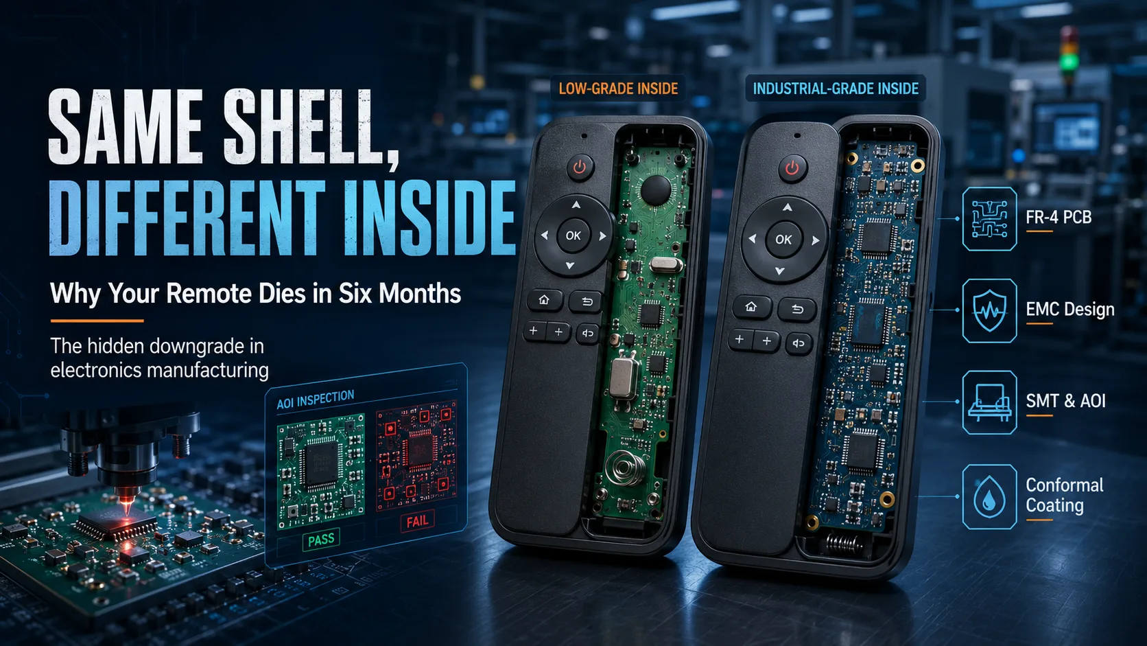 Same Shell, Same Product? The Hidden Downgrade in Electronics Manufacturing