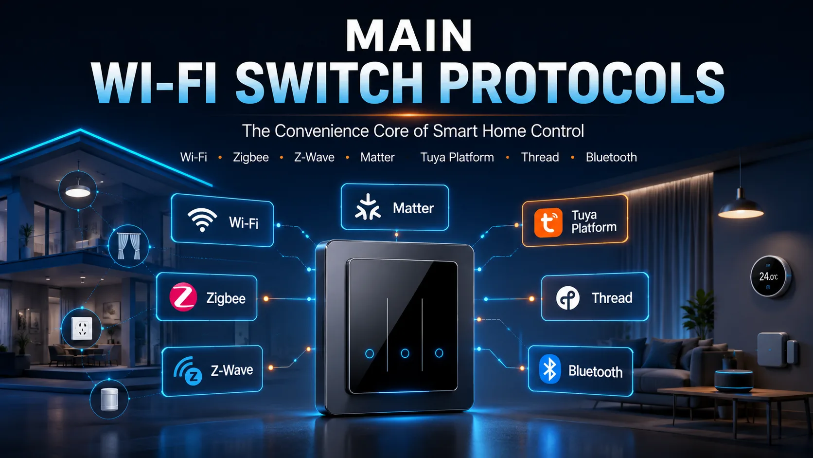 Wi-Fi Switch Protocols Explained: Which One Actually Belongs in Your Smart Home?